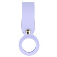 Θήκη Μπρελόκ για Apple AirTag Silicone Key Ring Purple