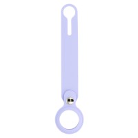 Θήκη Μπρελόκ για Apple AirTag Silicone Key Ring Purple