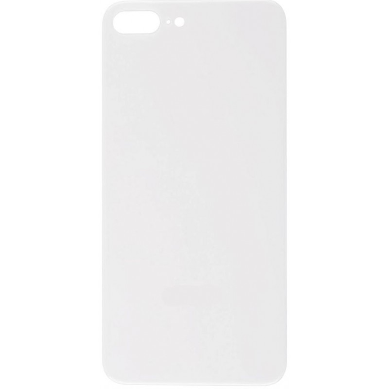 Καπάκι Μπαταρίας  με Αυτοκόλλητη Ταινία Apple iPhone 8 Plus Back Cover Glass White (OEM)
