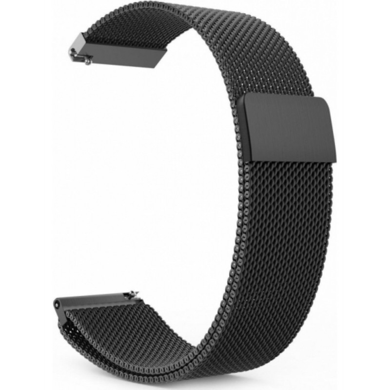Ανταλλακτικό λουράκι QuickFit Huawei Watch Fit 2 Milanese Band Black