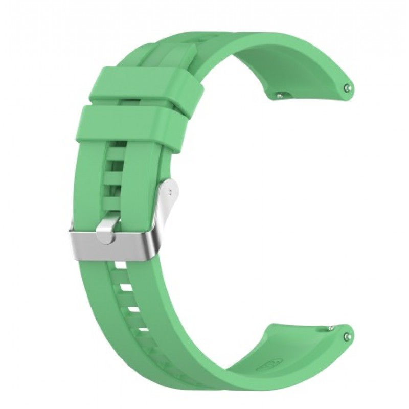 Ανταλλακτικό λουράκι QuickFit Sport Strap Mint Green για Samsung Galaxy Watch3(45mm)/Watch(46mm)/Huawei Watch 3 (46mm)/ Watch 3 Pro (48mm)/GT 2/Pro/Honor GS Pro/Amazfit GTR 3 (46mm)/GTR 3 Pro/GTR(47mm)/ Stratos 3(48mm) (22mm)