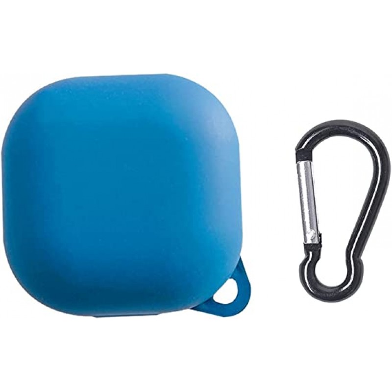 Θήκη Samsung Galaxy Buds 2 / 2 Pro / Live / Pro / FE Silicone Skin with Carabiner Sky Blue