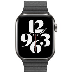 Ανταλλακτικό λουράκι Leather Loop Sport QuickFit Apple Watch 1/2/3/4/5/6/SE/7/8 (42/44/45/49mm) Grey