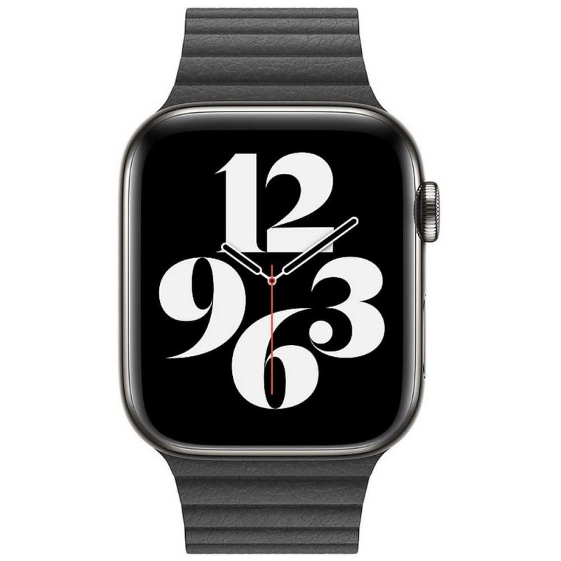 Ανταλλακτικό λουράκι Leather Loop Sport QuickFit Apple Watch 1/2/3/4/5/6/SE/7/8 (42/44/45/49mm) Grey