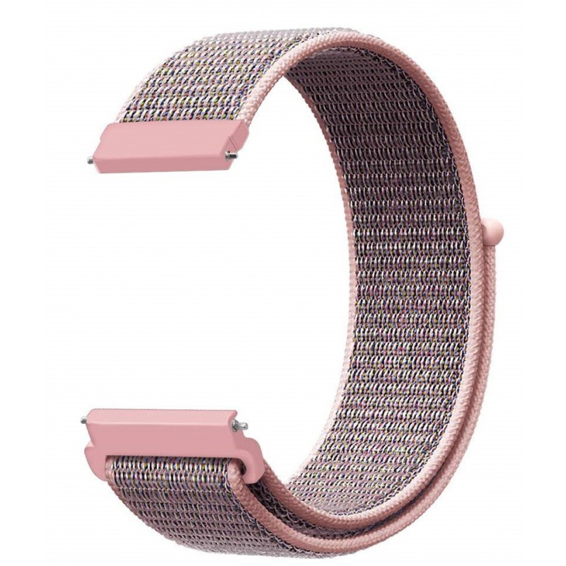 Ανταλλακτικό λουράκι QuickFit Nylon Beige για Samsung Galaxy Watch3(45mm)/Watch(46mm)/Huawei Watch 3 (46mm)/ Watch 3 Pro (48mm)/GT 2/Pro/Honor GS Pro/Amazfit GTR 3 (46mm)/GTR 3 Pro/GTR(47mm)/ Stratos 3(48mm) (22mm)