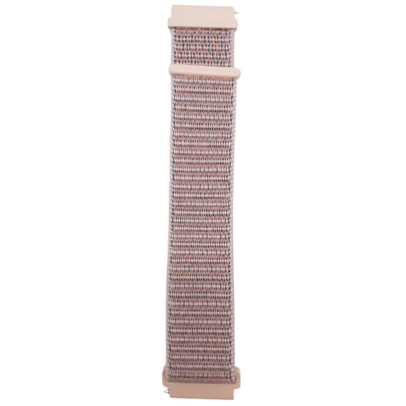 Ανταλλακτικό λουράκι QuickFit Nylon Beige για Samsung Galaxy Watch3(45mm)/Watch(46mm)/Huawei Watch 3 (46mm)/ Watch 3 Pro (48mm)/GT 2/Pro/Honor GS Pro/Amazfit GTR 3 (46mm)/GTR 3 Pro/GTR(47mm)/ Stratos 3(48mm) (22mm)
