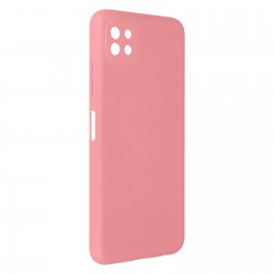 Θήκη Vennus Real Smooth Silicone Samsung Galaxy A22 SM-A226B Light Pink