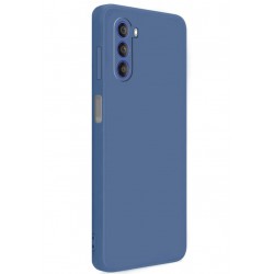 Θήκη Real Smooth Motorola Moto E7 Power/E7i Dark Blue