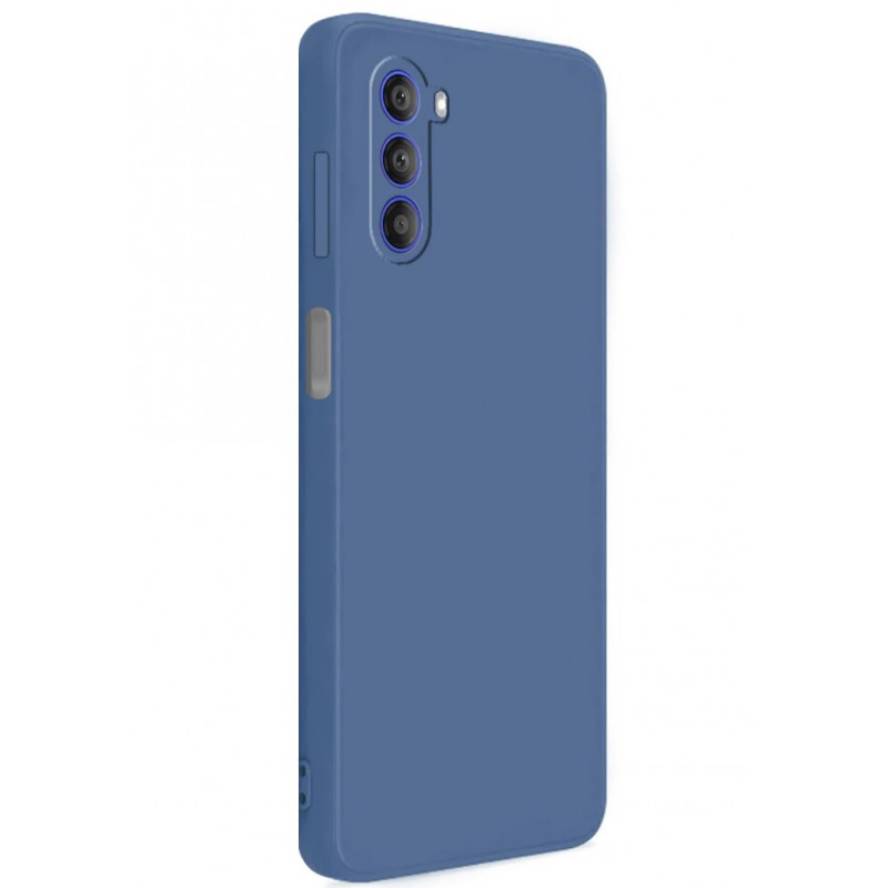 Θήκη Real Smooth Motorola Moto E7 Power/E7i Dark Blue