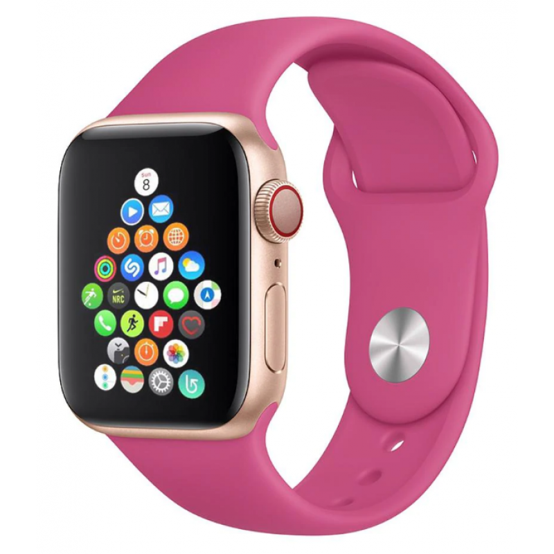 Ανταλλακτικό λουράκι QuickFit Apple Watch 1/2/3/4/5/6/SE/7 (38/40/41mm) Smoothband Dragon Fruit