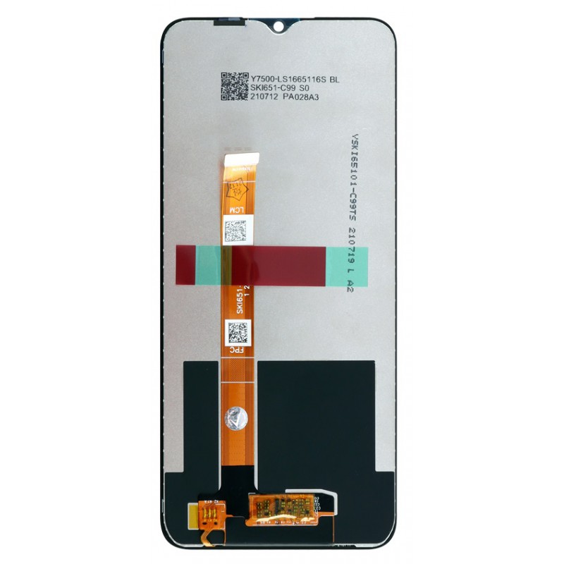 Οθόνη LCD & Μηχανισμός Αφής Realme C21Y/C25Y (2021) Black με 3 Χρόνια Εγγύηση