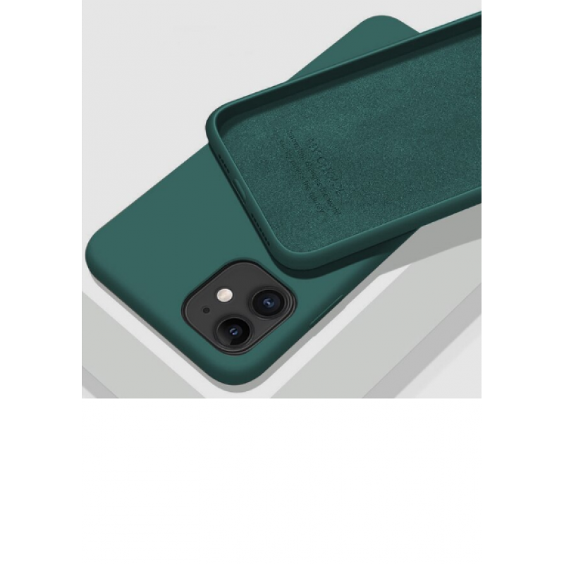 Θήκη Real Smooth Silicone With Strap Apple iPhone 13 Pro  (6.1") Clover