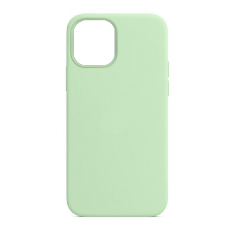 Θήκη Real Smooth Silicone Apple iPhone 13 Pro Max (6.7") Mint