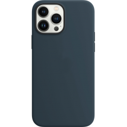 Θήκη Real Smooth Silicone Apple iPhone 13 Pro Max (6.7") Abyss Blue