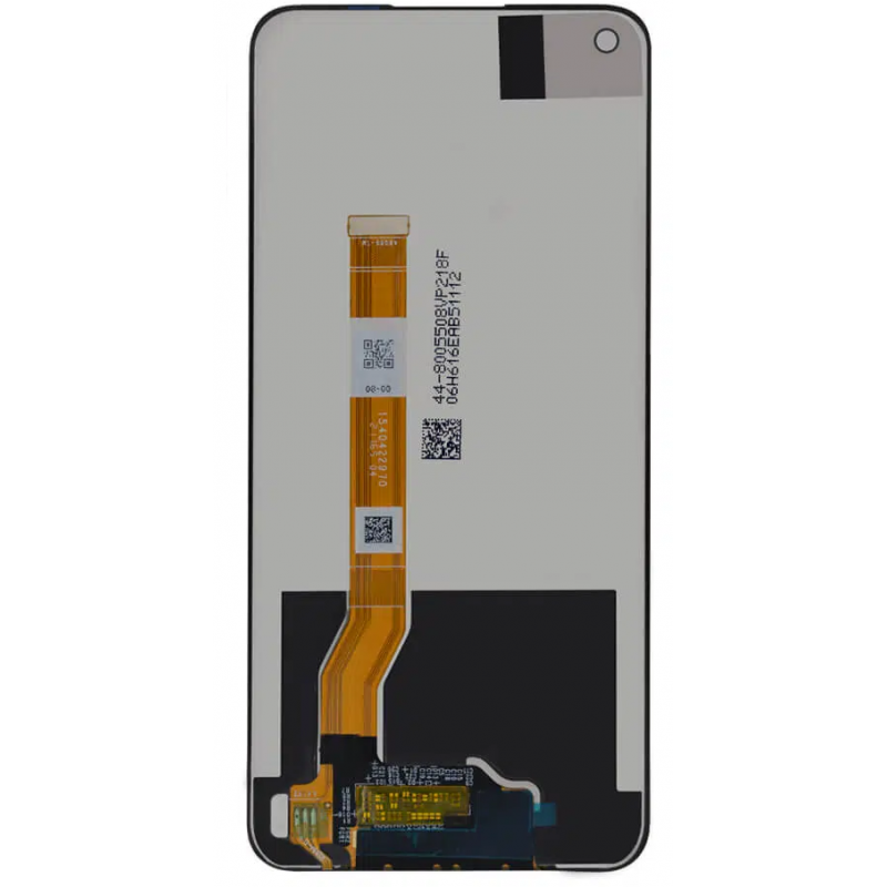 Οθόνη LCD & Μηχανισμός Αφής Realme 8i / 9i / Narzo 50 / Oppo A96 Black με 3 Χρόνια Εγγύηση