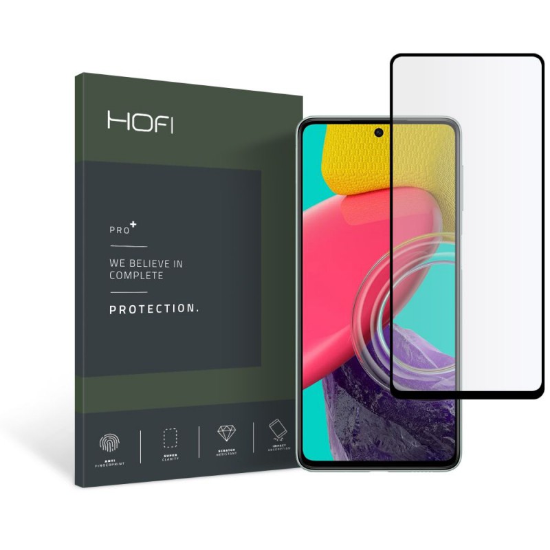 Γυαλί Προστασίας Hofi Hybrid Samsung Galaxy M53 5G SM-M536 Tempered Glass Pro+ 9H AntiCrash/AntiShock Black