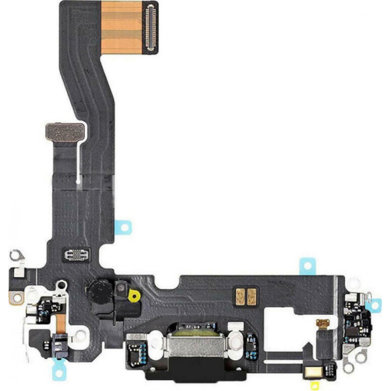 Καλωδιοταινία Flex φόρτισης Apple iPhone 12/12 Pro Black