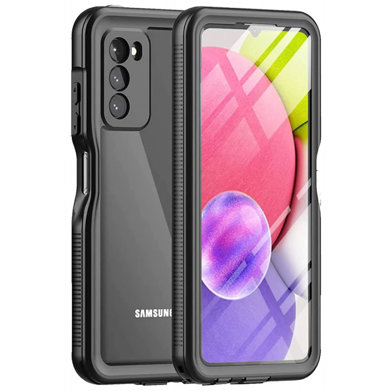 Αδιάβροχη θήκη Redpepper Samsung Galaxy A02s/A03s/A03 SM-A025/A037/A035 Shockproof/Waterproof Black/Clear