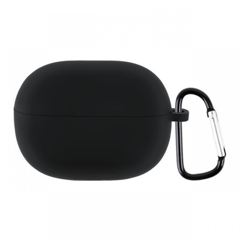 Θήκη Xiaomi Buds 3 Silicone Skin with Carabiner Black