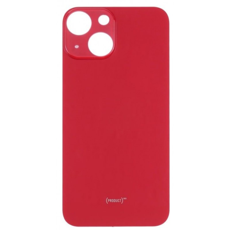 Καπάκι Μπαταρίας με Αυτοκόλλητη Ταινία Apple iPhone 13 Mini (5.4") Back Cover Glass ΅Red