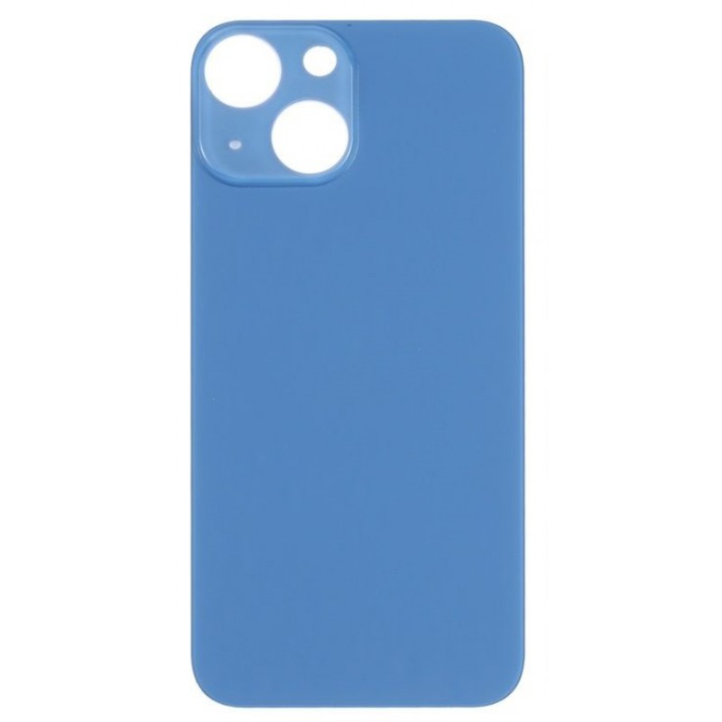 Καπάκι Μπαταρίας με Αυτοκόλλητη Ταινία Apple iPhone 13 Mini (5.4") Back Cover Glass Blue