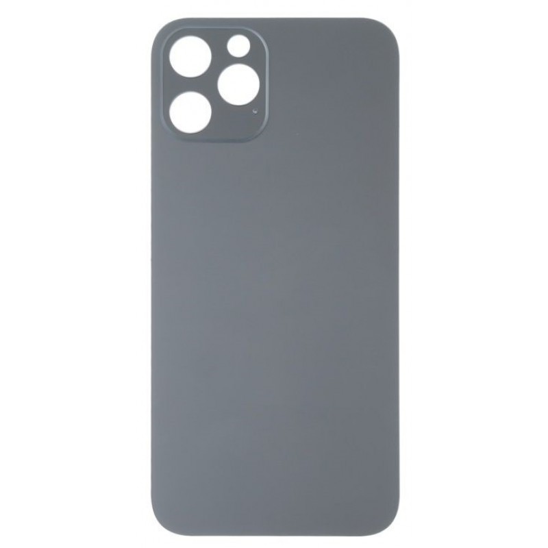 Καπάκι Μπαταρίας με Αυτοκόλλητη Ταινία Apple iPhone 13 Pro Max (6.7") Back Cover Glass Grey