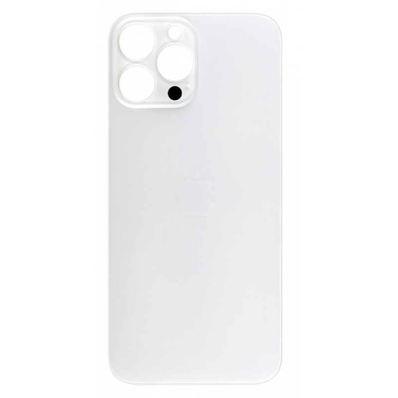 Καπάκι Μπαταρίας με Αυτοκόλλητη Ταινία Apple iPhone 13 Pro (6.1") Back Cover Glass Silver