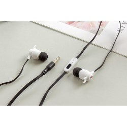 Ακουστικά Handsfree Casni CS-178 Jack 3,5mm Rabbit Green