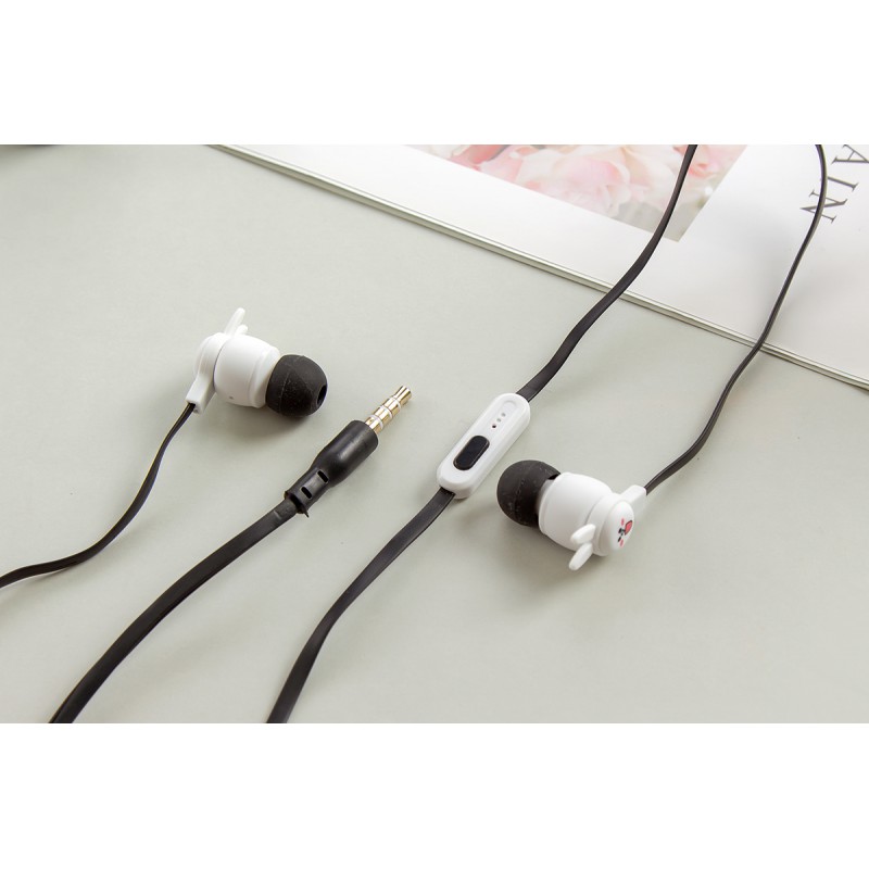 Ακουστικά Handsfree Casni CS-178 Jack 3,5mm Rabbit Green