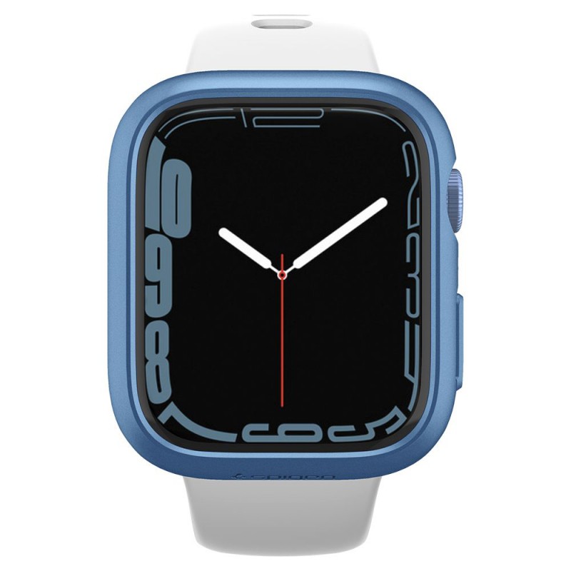 Θήκη Spigen Thin Fit Apple Watch 7 (41mm) Blue (ACS04186)