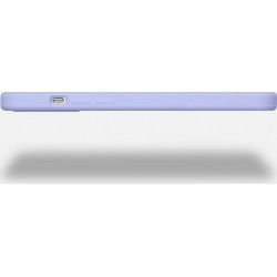 Θήκη TPU Real Smooth Silicone Apple iPhone 12 Pro Max (6.7") Violet