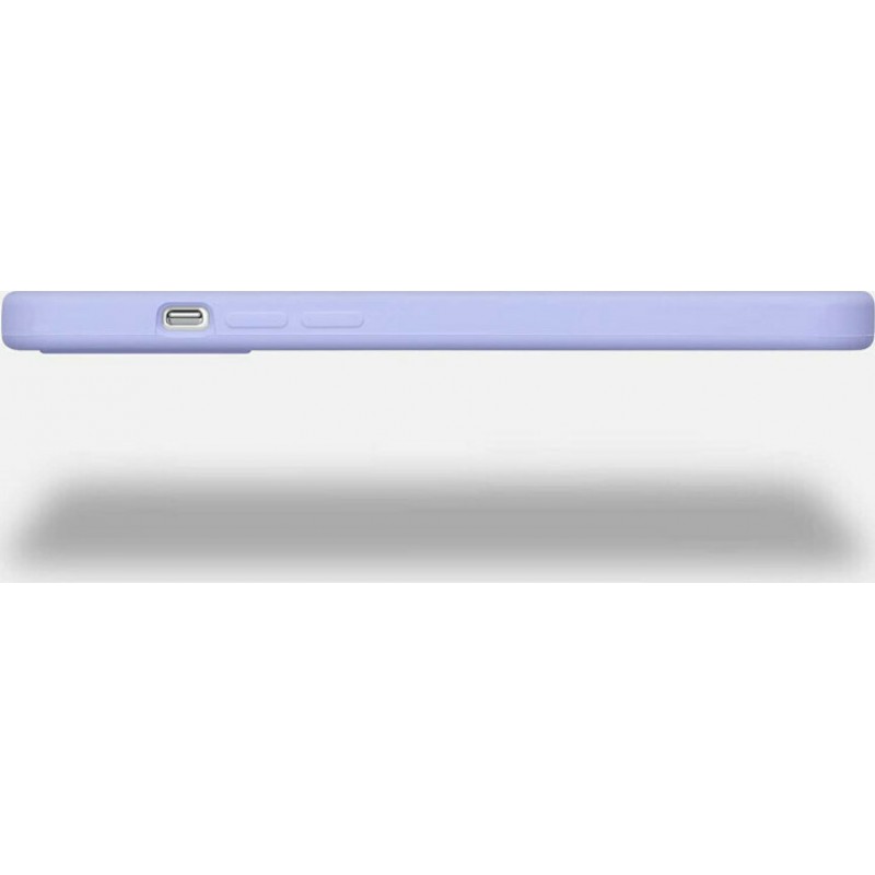 Θήκη TPU Real Smooth Silicone Apple iPhone 12 Pro Max (6.7") Violet