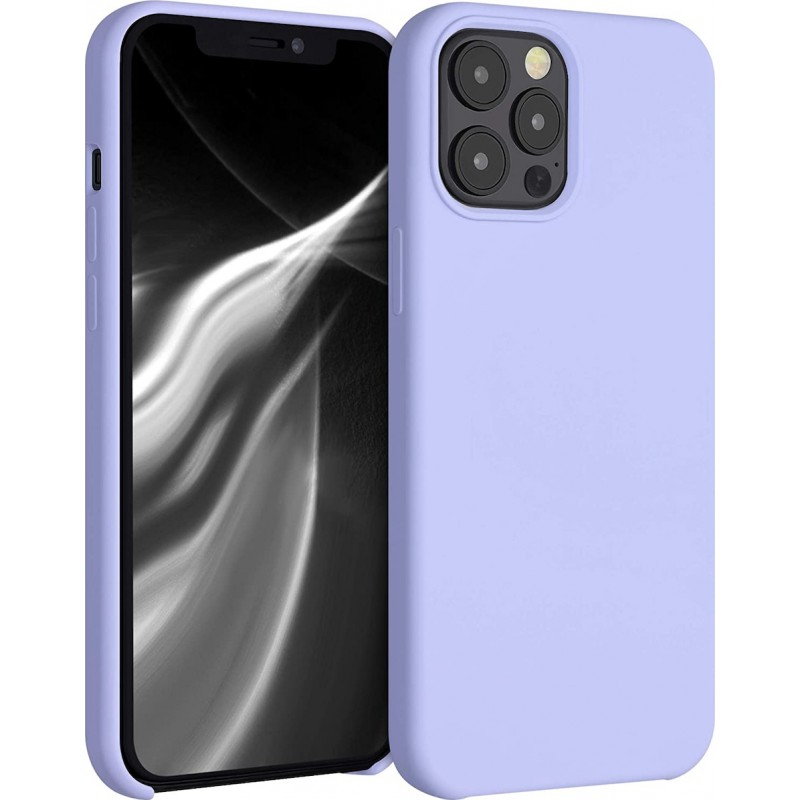 Θήκη TPU Real Smooth Silicone Apple iPhone 12 Pro Max (6.7") Violet