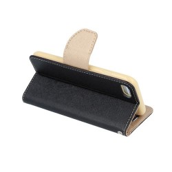 Θήκη Book Smart Fancy Xiaomi Redmi 13C 4G/5G Black-Gold