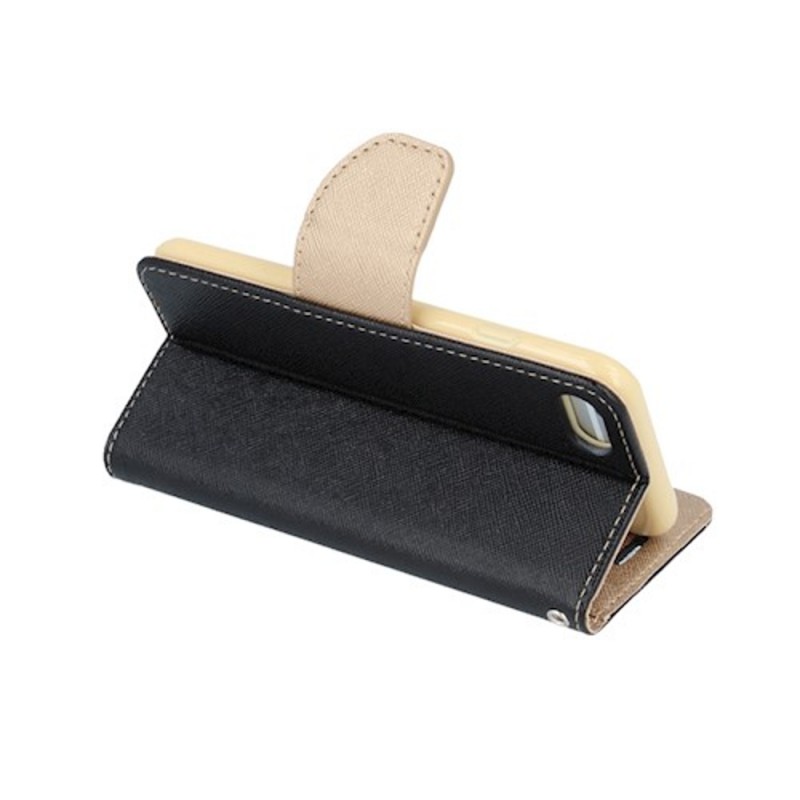 Θήκη Book Smart Fancy Xiaomi Redmi 13C 4G/5G Black-Gold