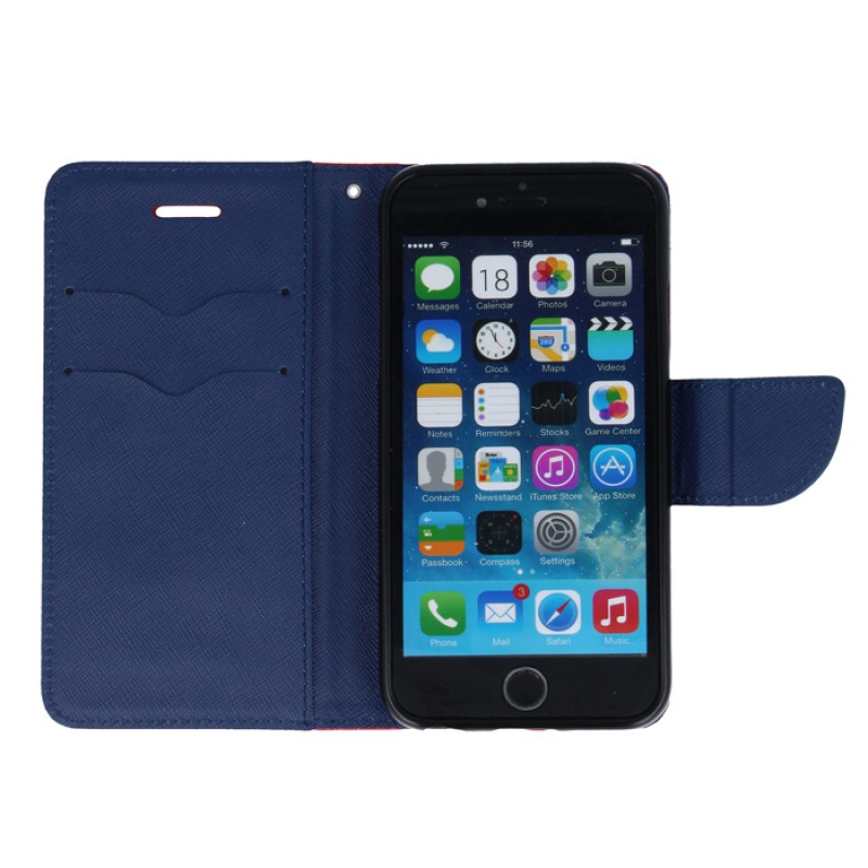 Θήκη Book Smart Fancy Xiaomi 13 Red-Navy Blue
