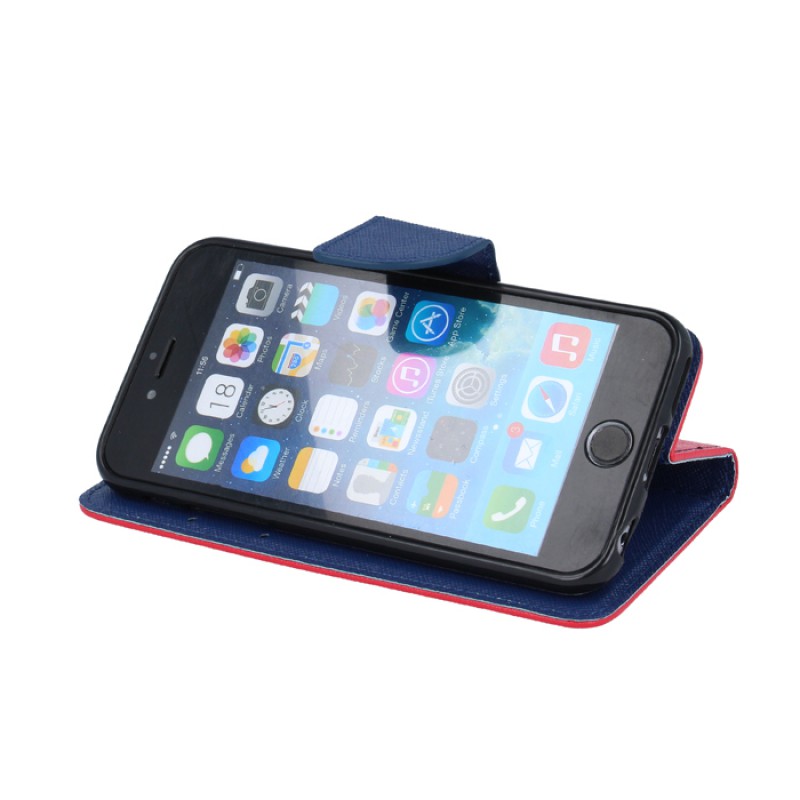 Θήκη Book Smart Fancy Realme C31 Red-Navy Blue