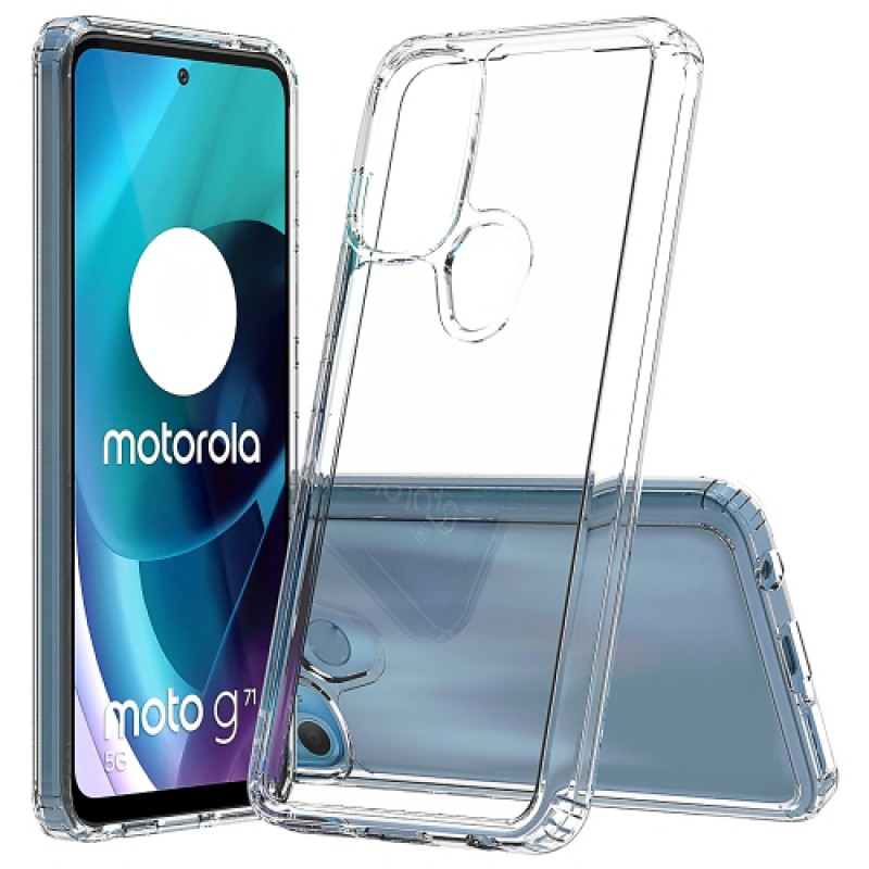 Θήκη TPU Moto G71 5G 1mm Clear