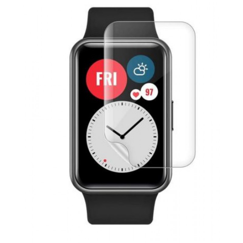 Μεμβράνη Προστασίας Deva Rugged Armor Huawei Watch Fit  Active/Classic/Elegant Anticrash Flex Foil Ultra