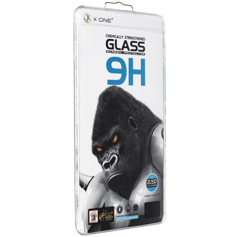 Γυαλί Προστασίας X-ONE Galaxy S25 Ultra 5G S928 3D Full Glue Tempered Glass 9H Full Screen Cover Black