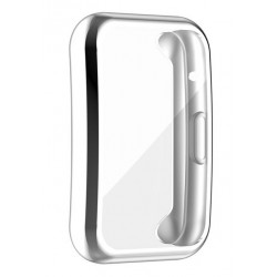 Θήκη Electroplated TPU Cover Huawei Watch Fit/Fit New Silver