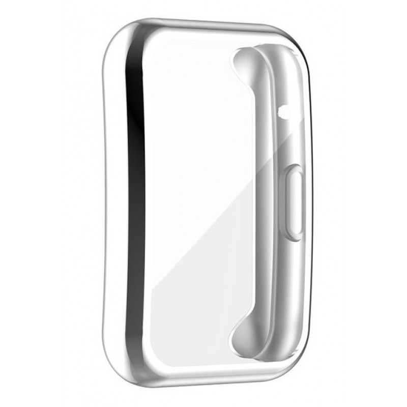 Θήκη Electroplated TPU Cover Huawei Watch Fit/Fit New Silver