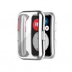 Θήκη Electroplated TPU Cover Huawei Watch Fit/Fit New Silver