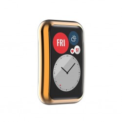 Θήκη Electroplated TPU Cover Huawei Watch Fit 2 Gold
