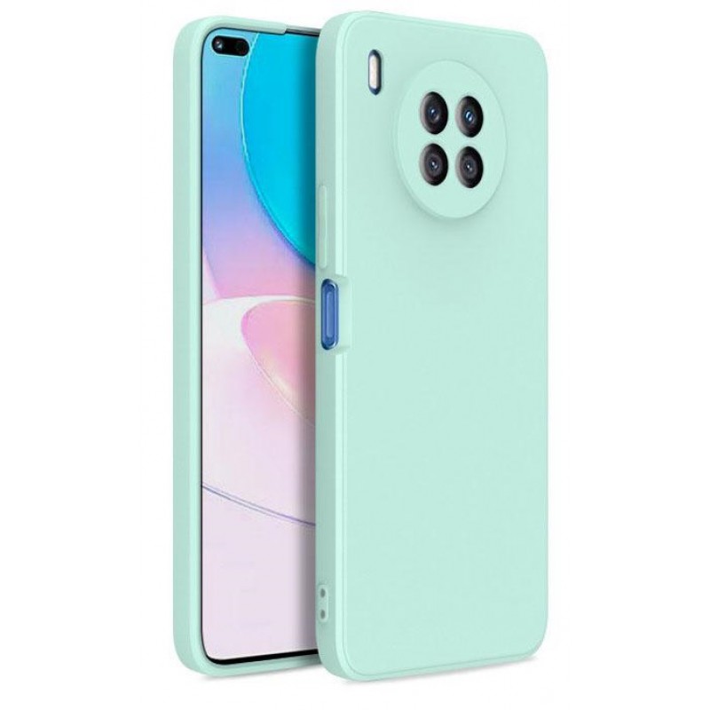 Θήκη Real Smooth Silicone Honor 50 Lite Mint