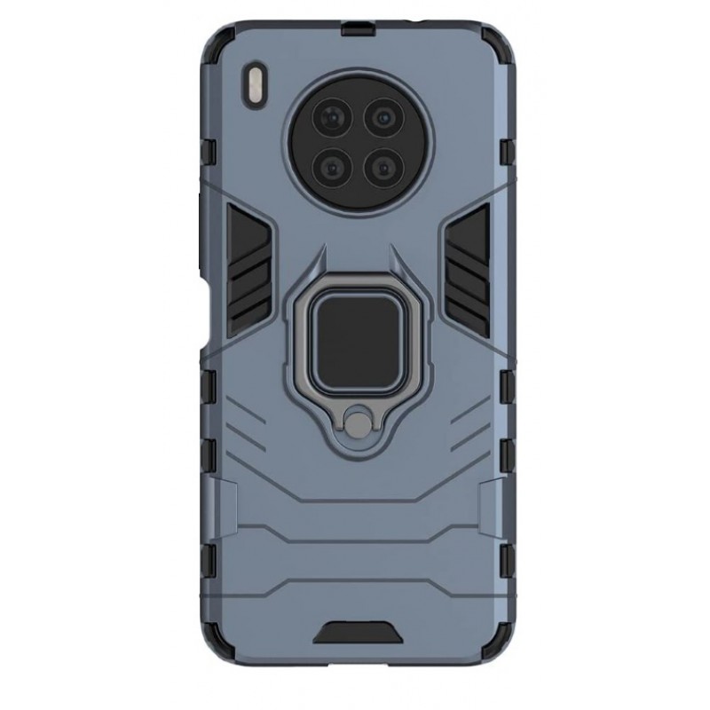 Θήκη Ring Armor Magnetic Stand Huawei Nova 8i/Honor 50 Lite Shockproof Blue