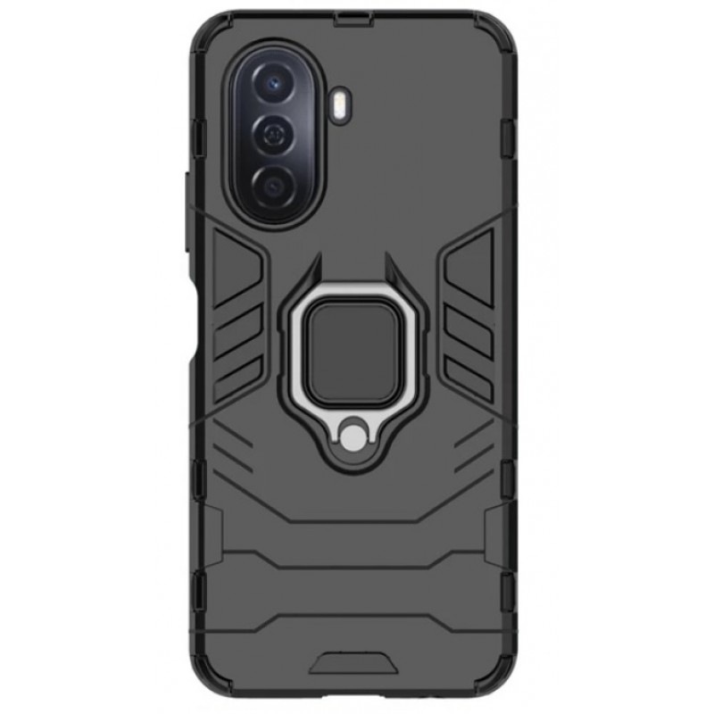 Θήκη Ring Armor Magnetic Stand Huawei Nova Y70 Shockproof Black