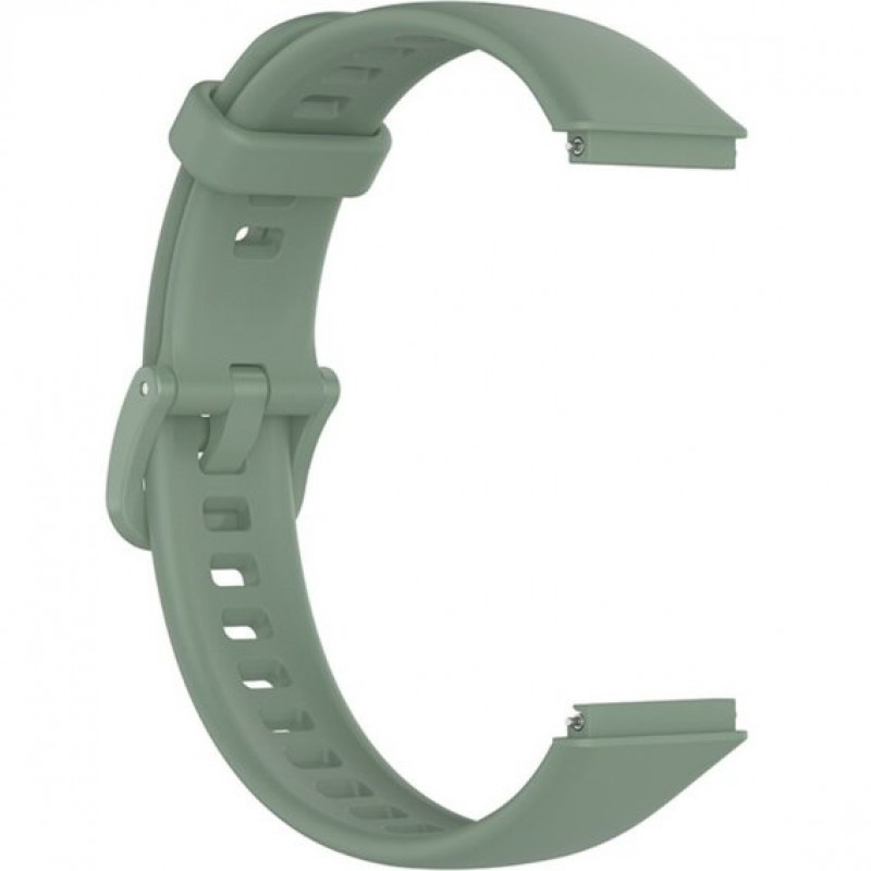 Ανταλλακτικό λουράκι QuickFit Huawei Band 7 Smoothband Olive Green