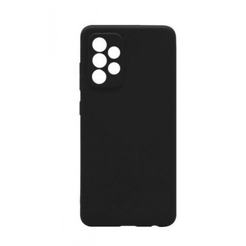 Θήκη Real Smooth Silicone Samsung Galaxy A53 5G SM-A536 Black