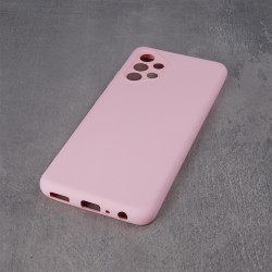 Θήκη Real Smooth Silicone Samsung Galaxy A52 SM-A525/A52 5G SM-A526/A52s SM-A528 Pastel Pink